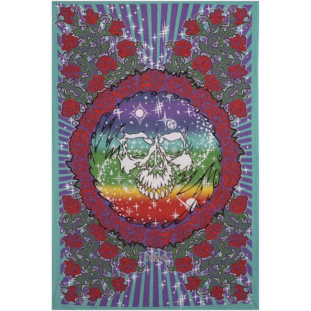 3D Space Ghost Tapestry 60x90" by Sunshine Joy